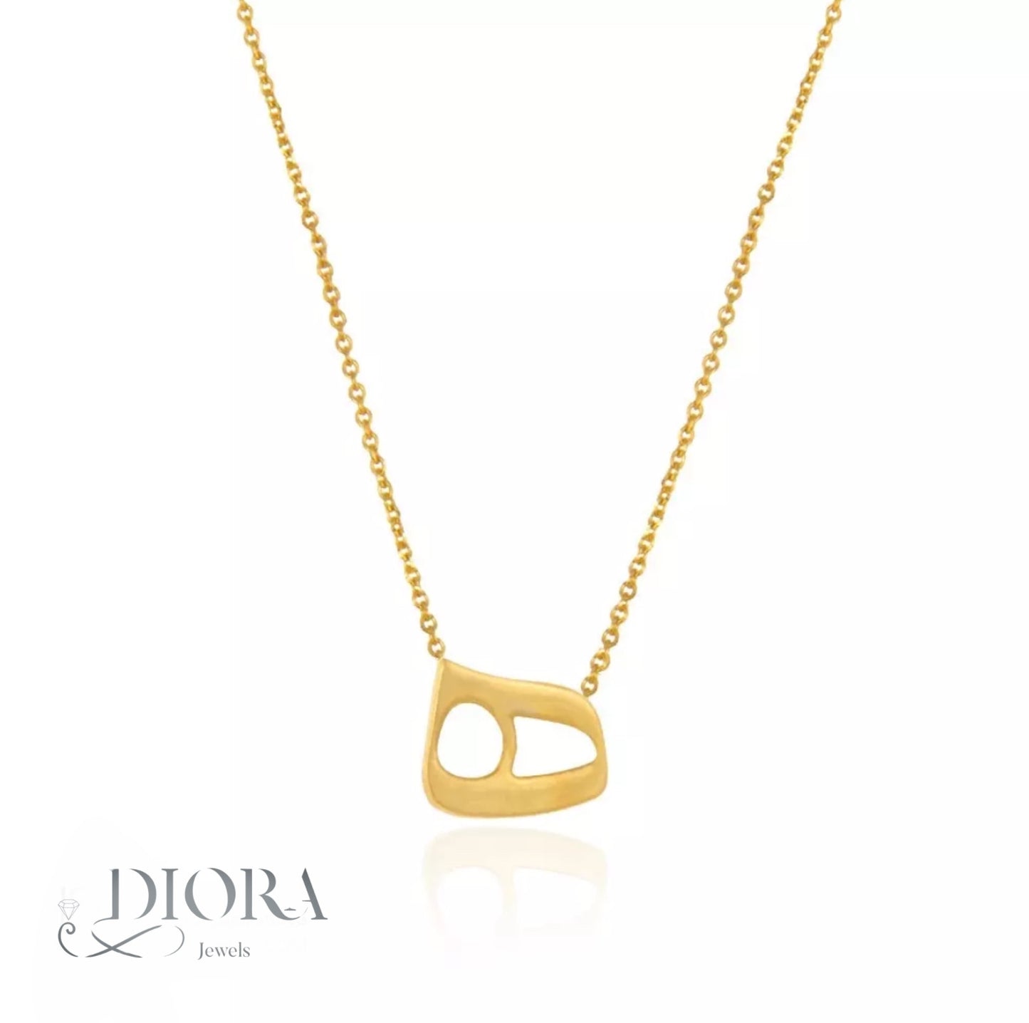 Gold Necklace with Nimani design