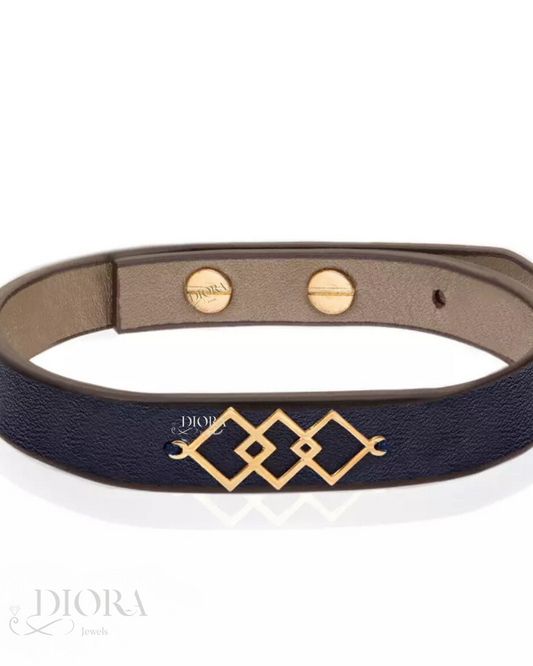 Leather Men Bracelet - Design 3