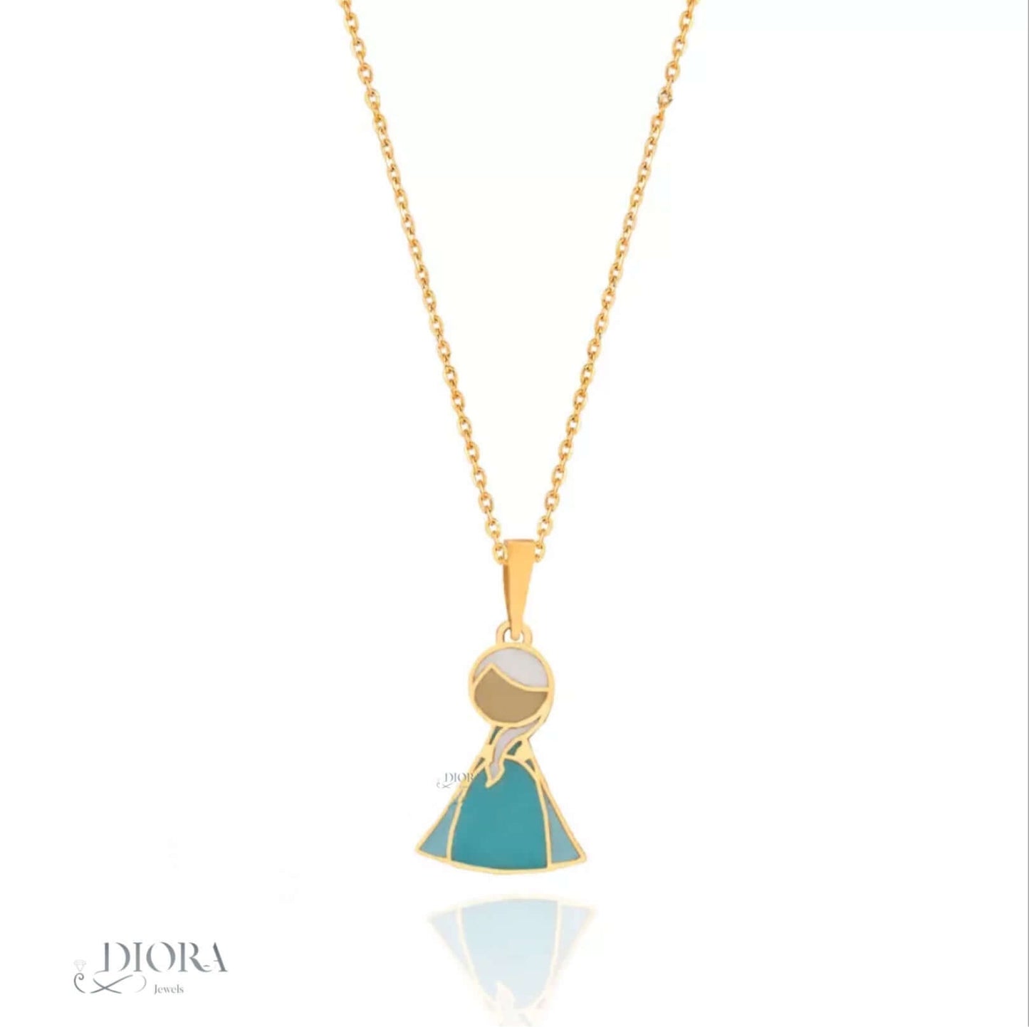 Elsa Gold Pandent