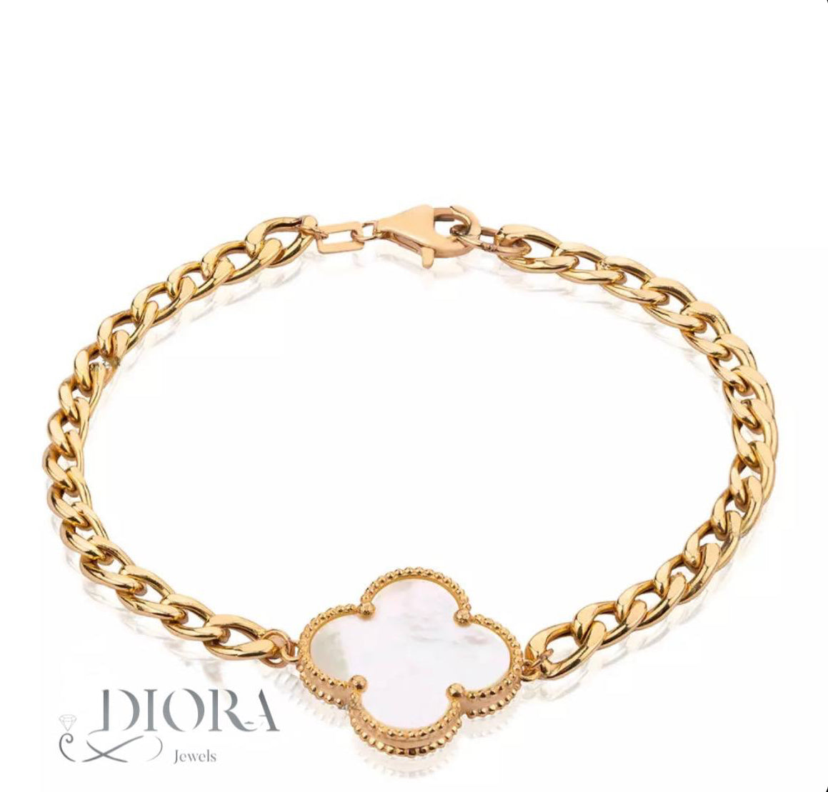 Pearl Alhambra Bracelet