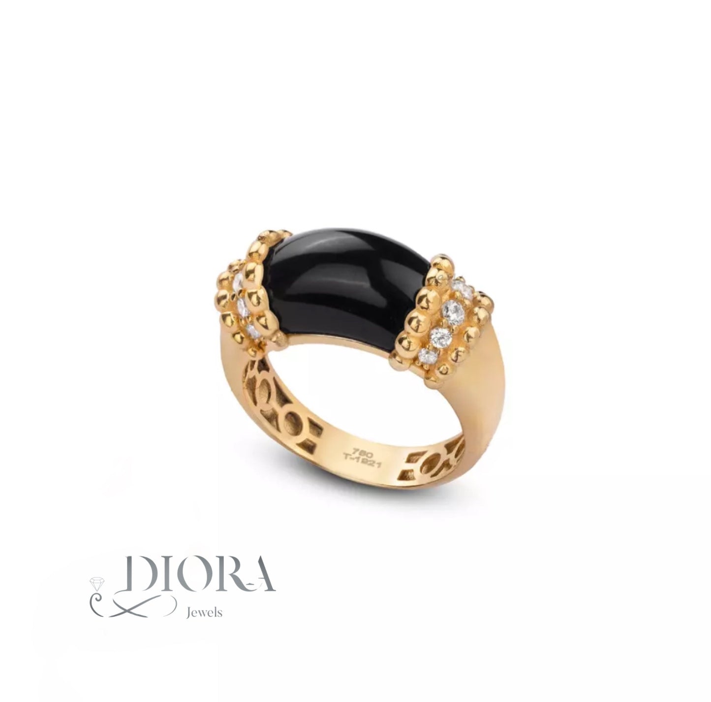 Gold Rings with stones