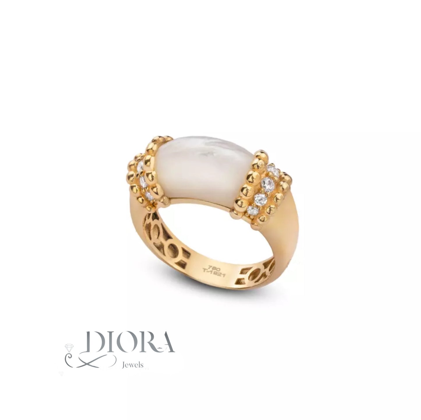 Gold Rings with stones