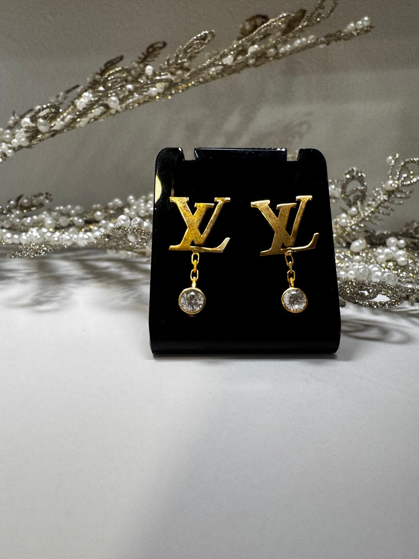 LV Jewelled Earrings