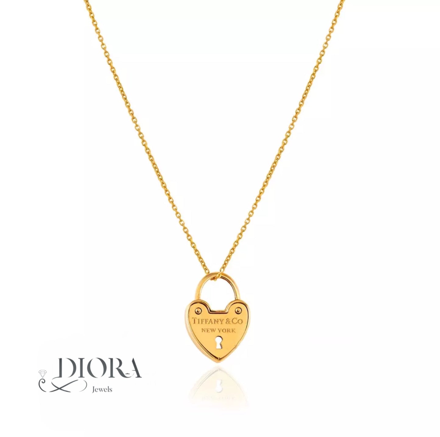 Love Bound Gold Pendant - Medium