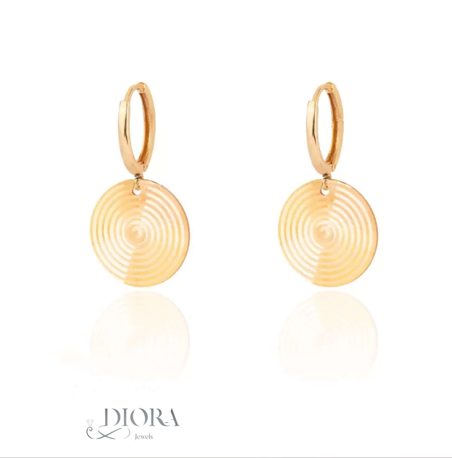 Disco Spiral Earrings