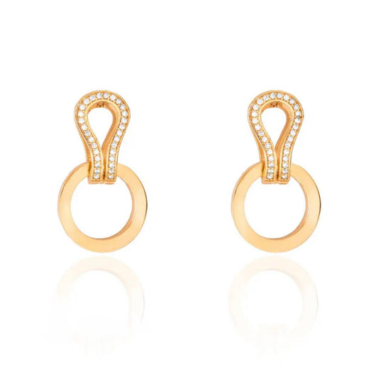 Fred Desing Gold Earrings