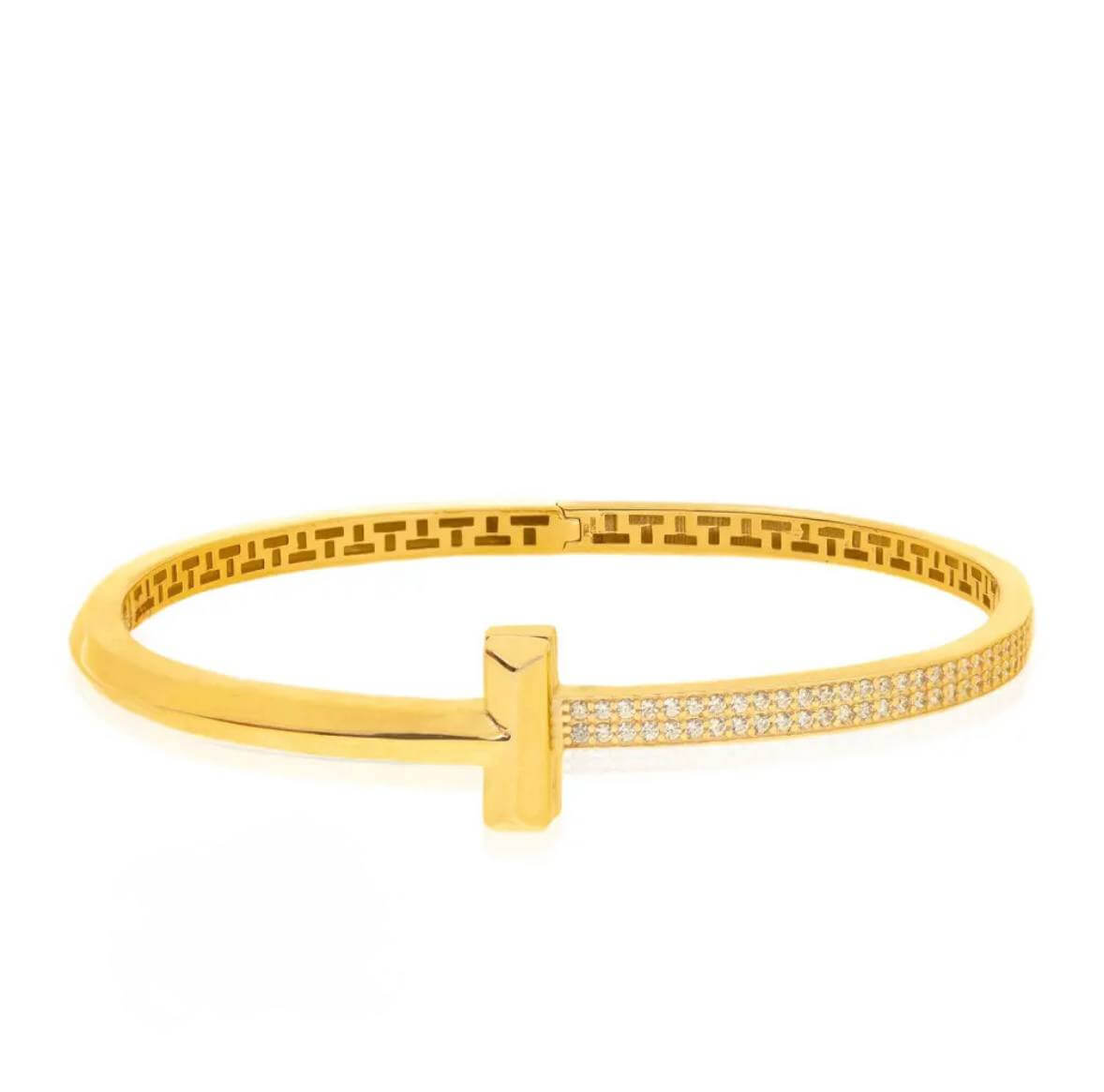 18k T Fashion Gold Bracelet
