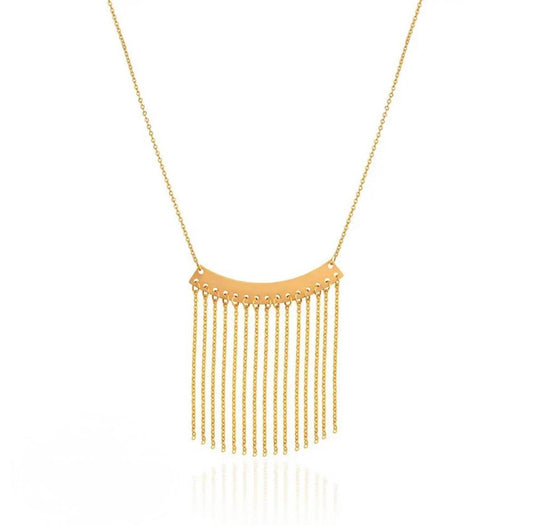Gold Dangle Necklace