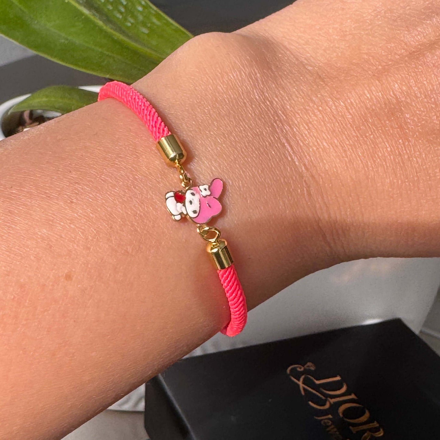 18K Hello Kitty Cord Bracelet
