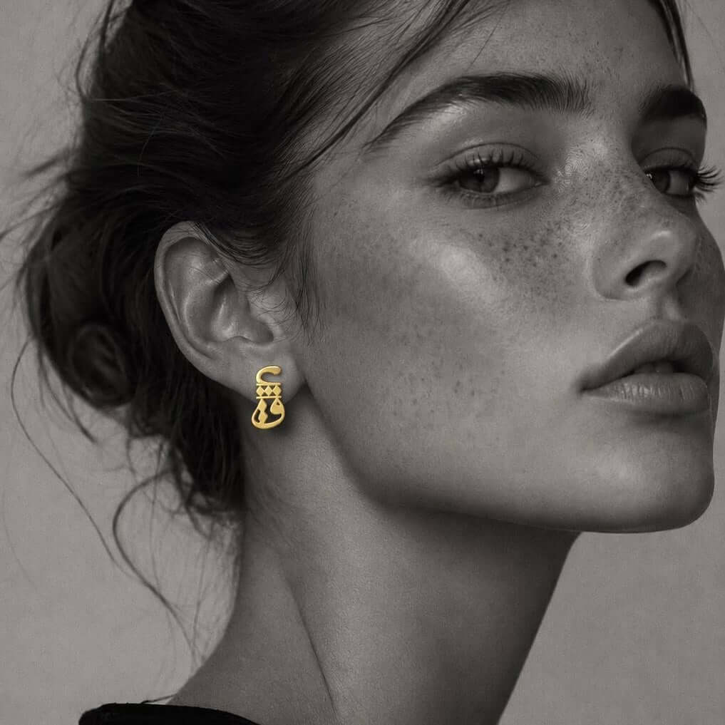 Gold Eshgh Earrings