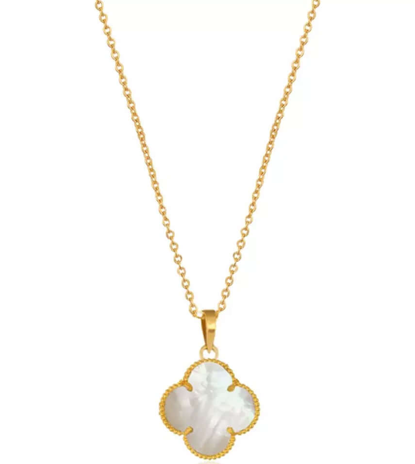 Alhambra Mother of Pearl Gold Pendant