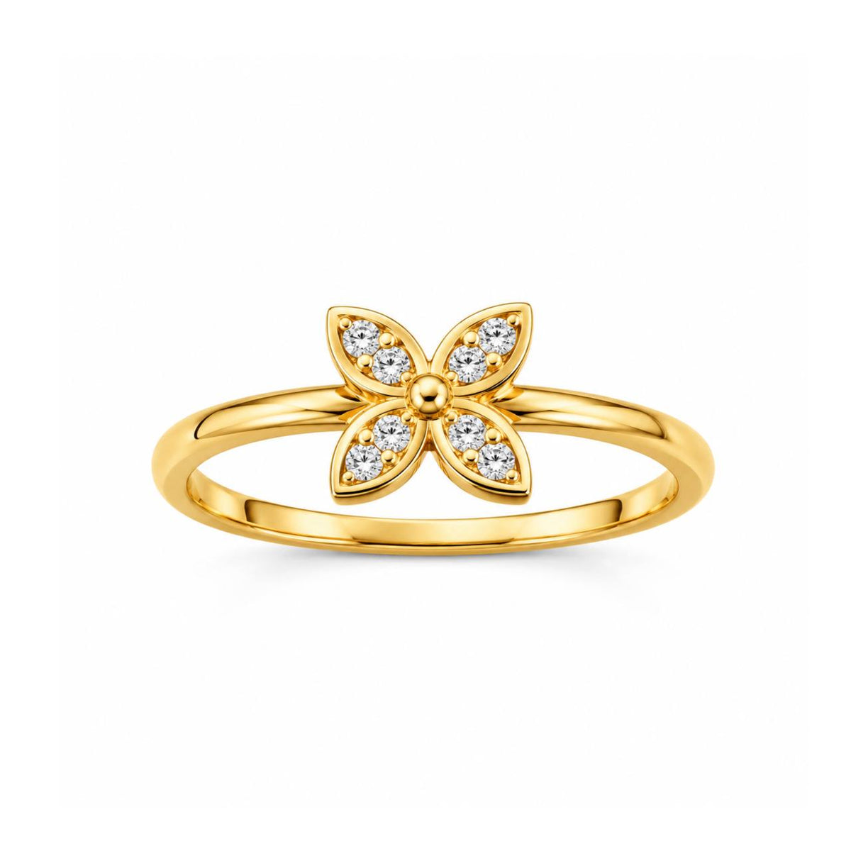Gold Flower Ring