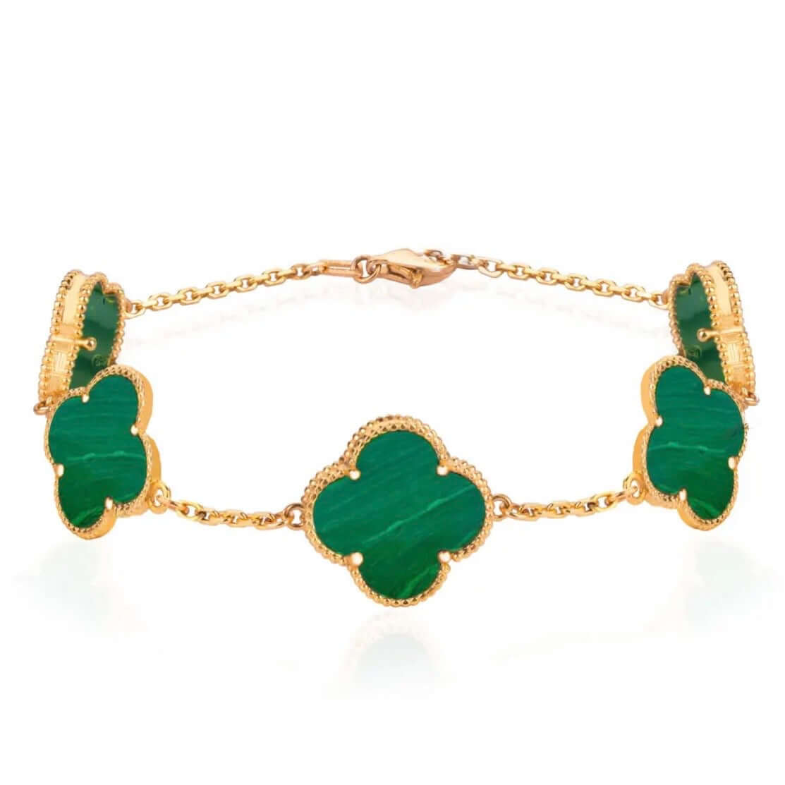 18K Alhambra Mother of Pearl Gold Bracelet