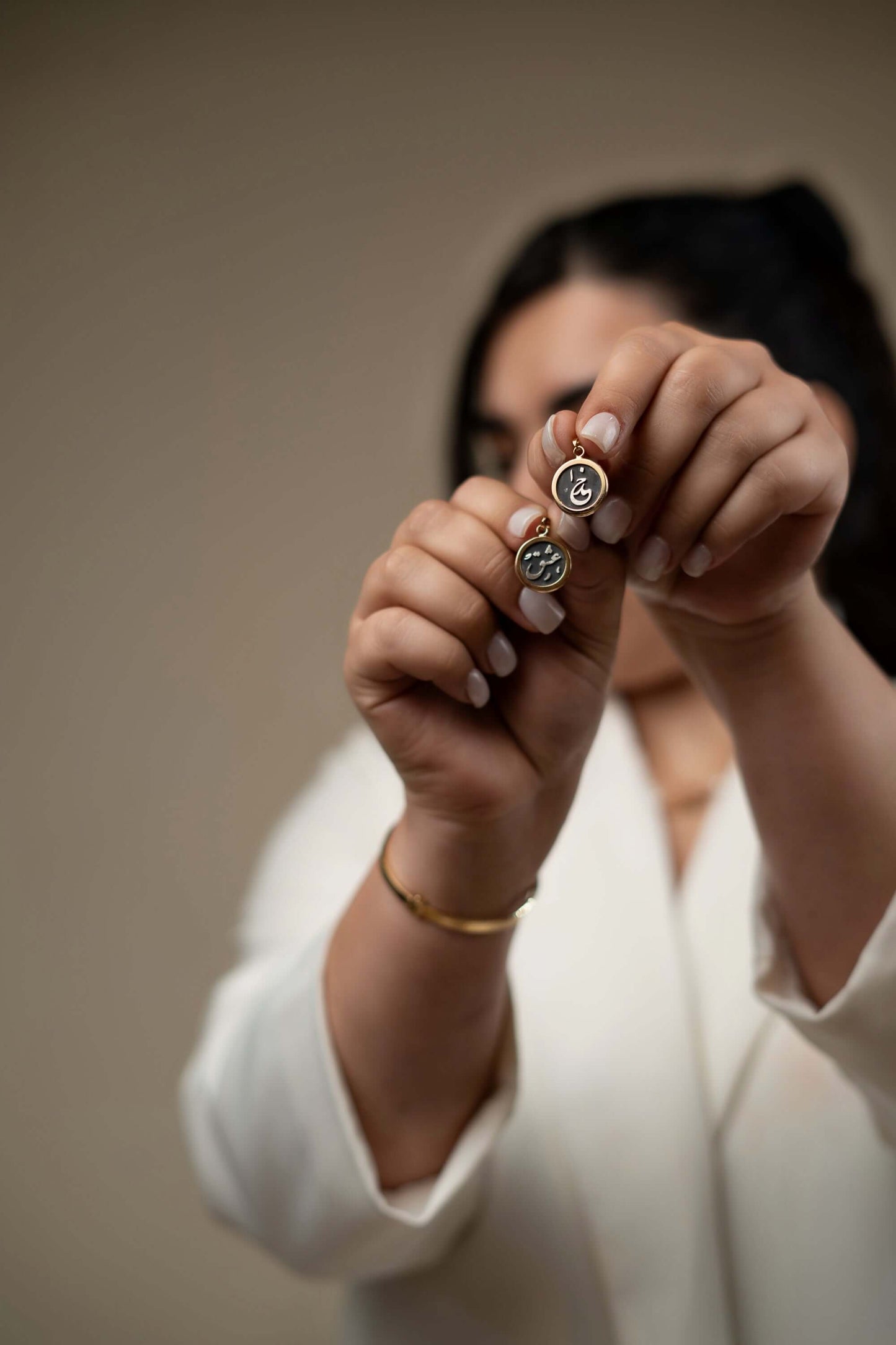 Silver and Gold Pendant - Khooda