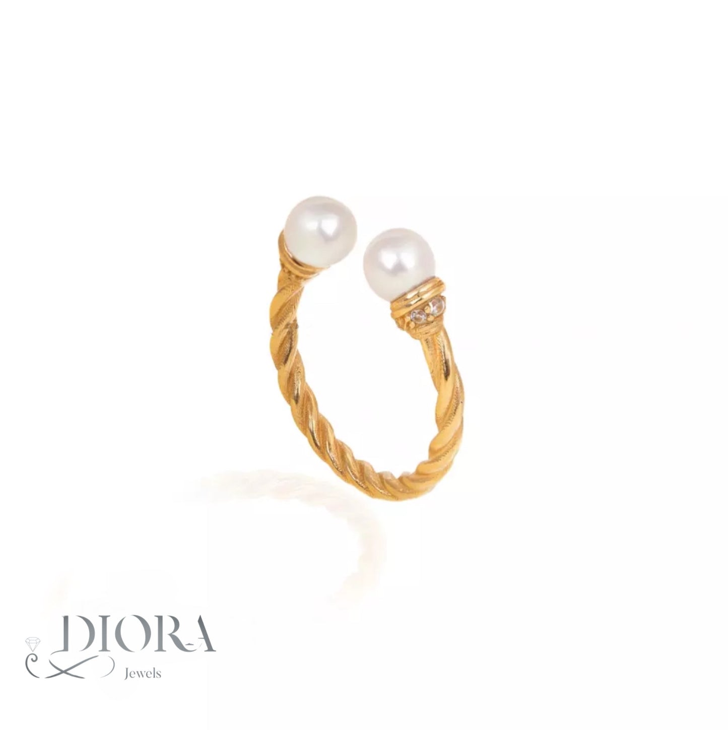 Pearl and Gold Ring - Code 11