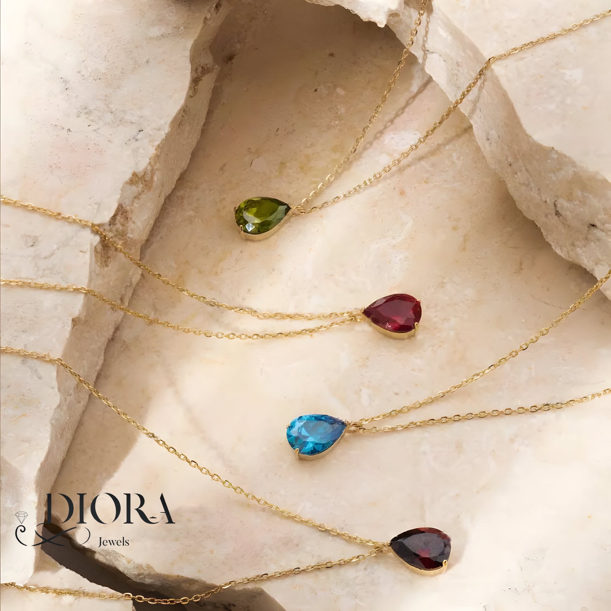 Lollipop Gold Necklaces