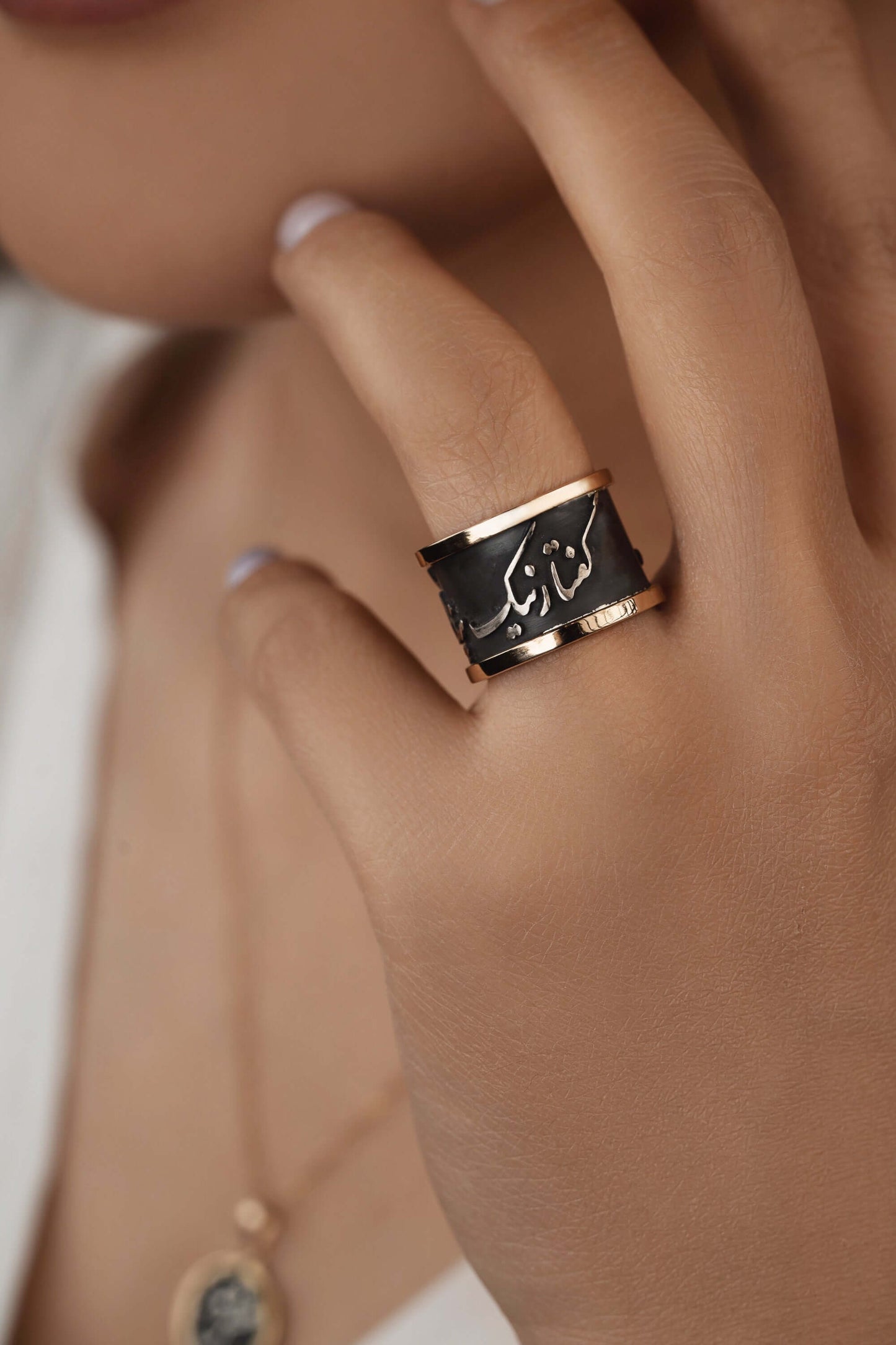 Cyrus Ring - Silver & Gold