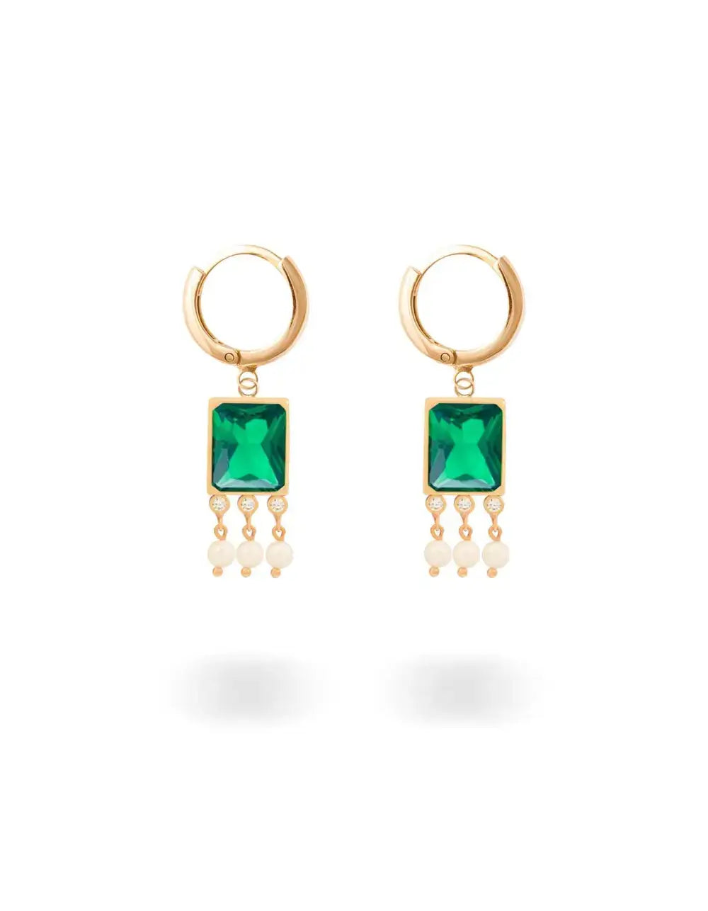 Farah Emerald Earrings