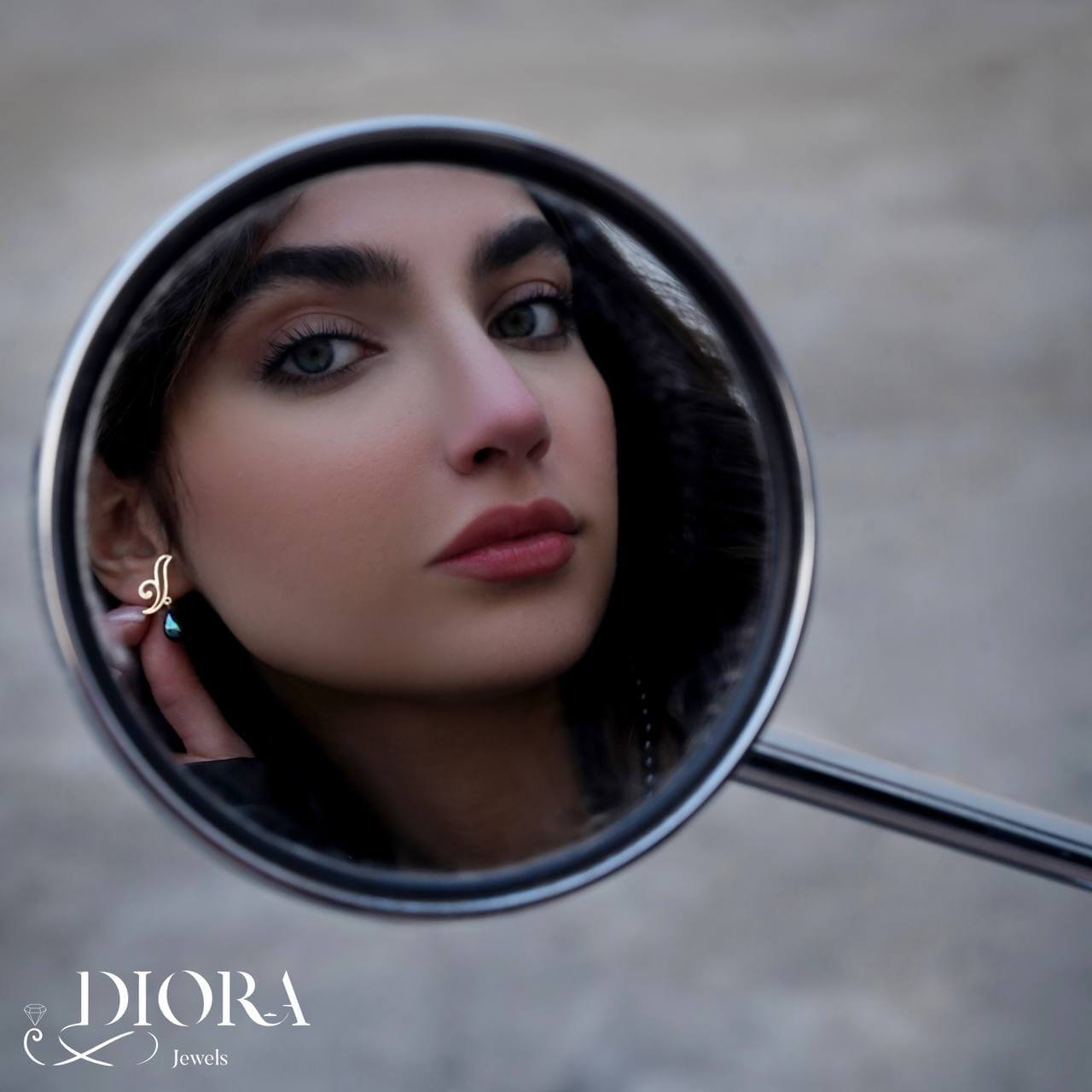 Gold Islamic Pattern Earrings