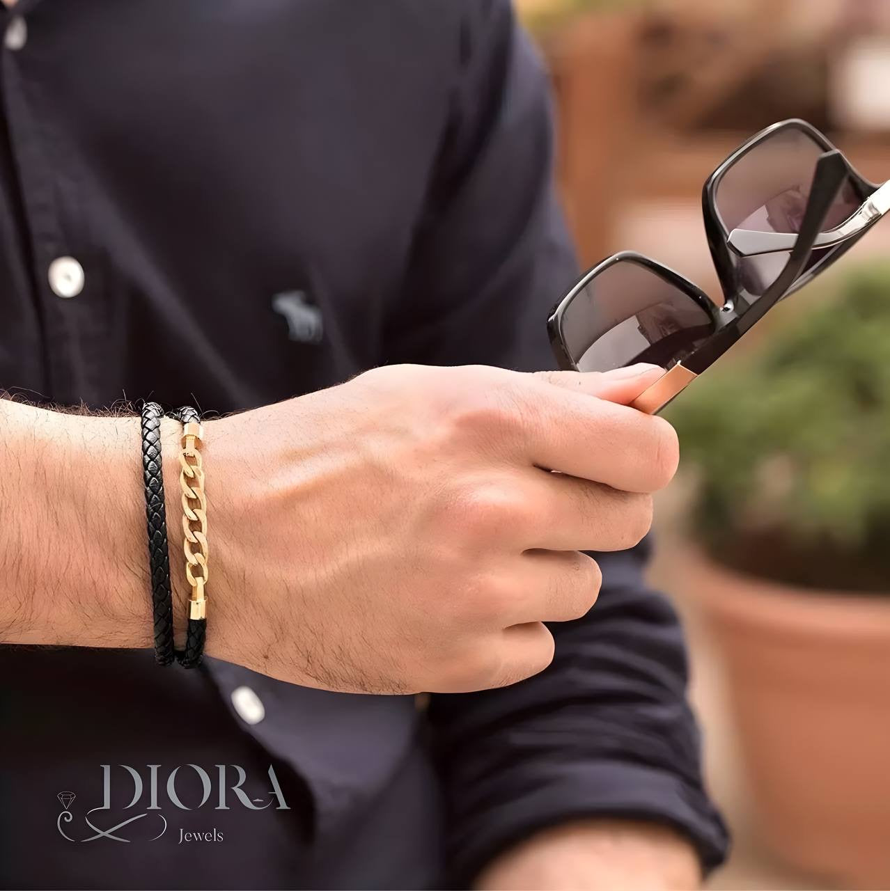 Gold Men Bracelet