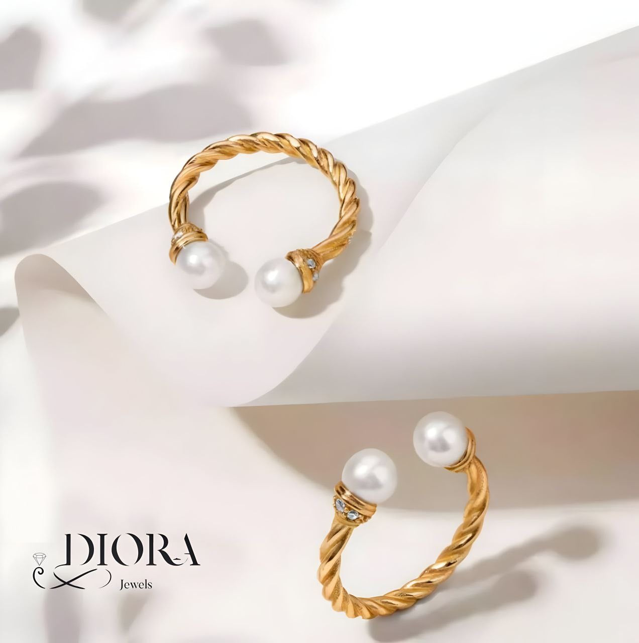 Pearl and Gold Ring - Code 11