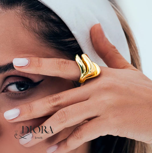 Ocean Wave Ring