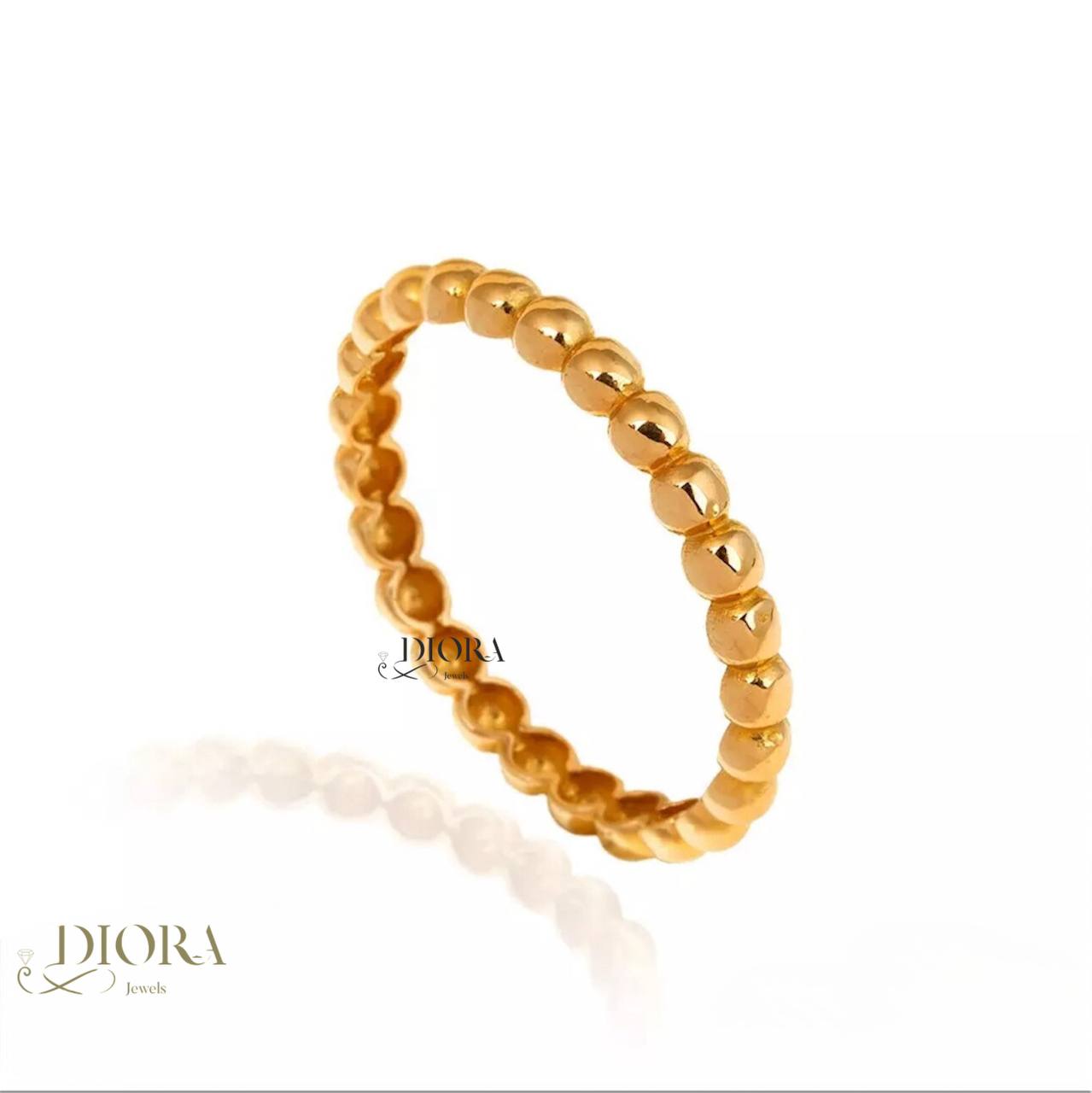 Pearls of Gold Ring
