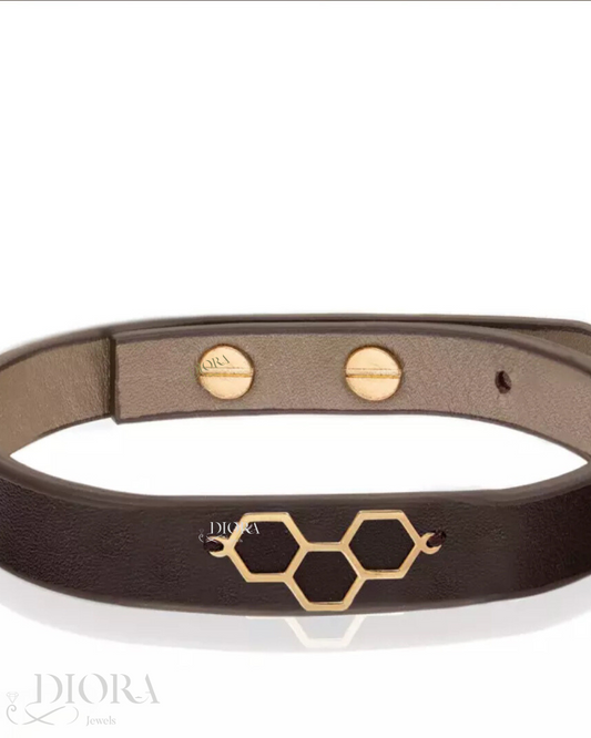 Leather Men Bracelet - Design 4