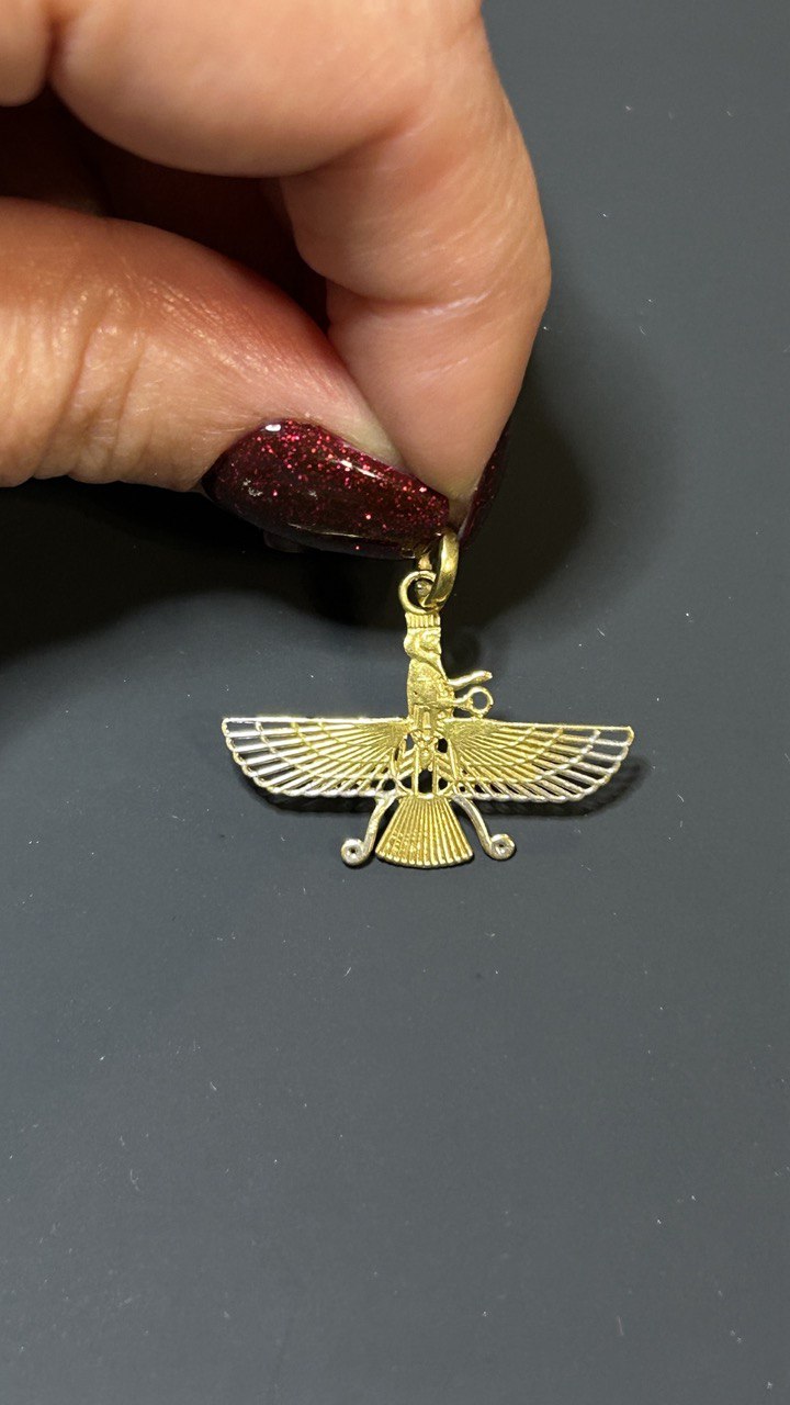 Faravahar Gold Pendant