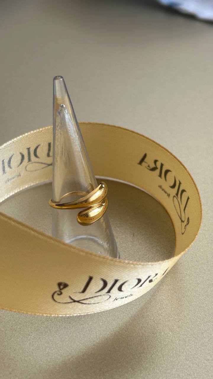 Half Dome Gold Ring