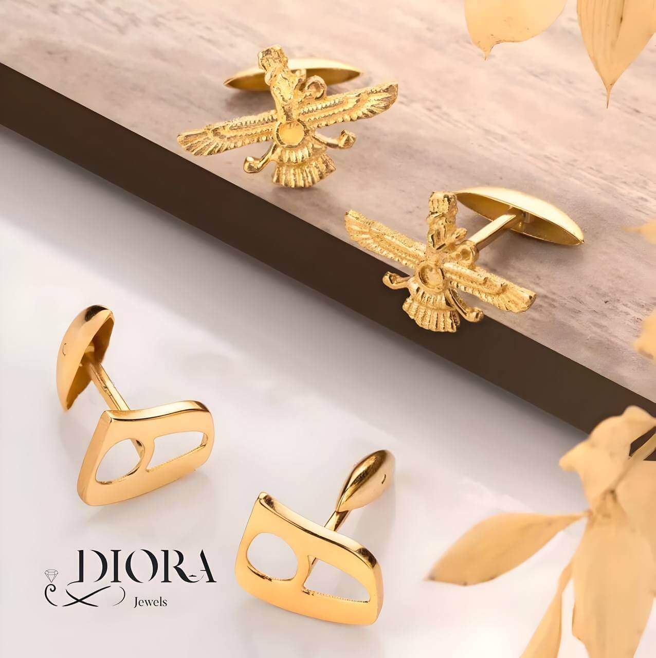 Gold Cufflinks for Men