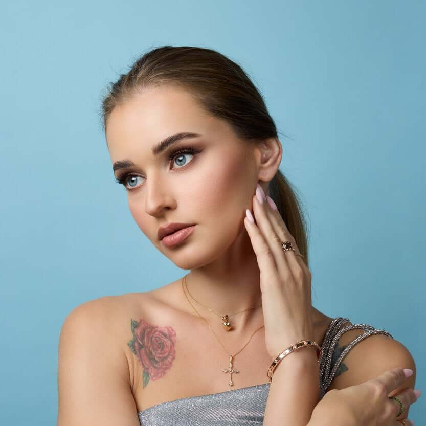 Cross Jewelled Pendant