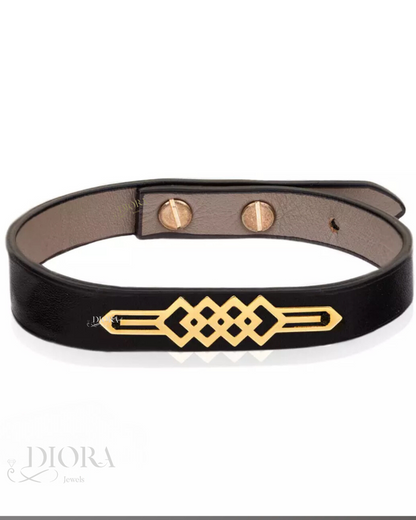 Leather Men Bracelet - Designe 1