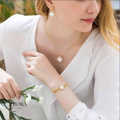 Pearl Alhambra Bracelet