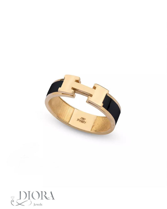 H Design Ring