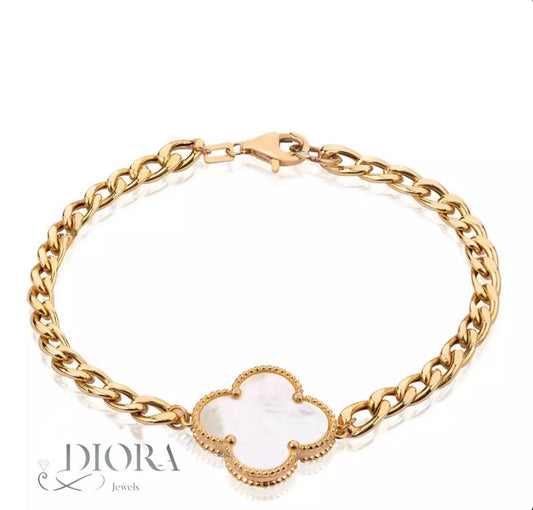 Pearl Alhambra Bracelet