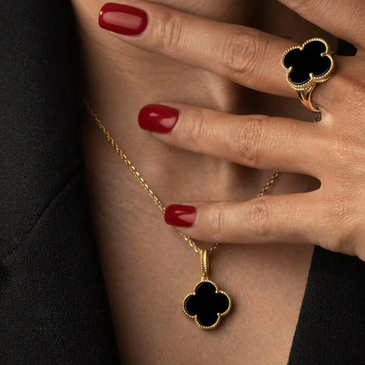 Black Clover Gold Pendant