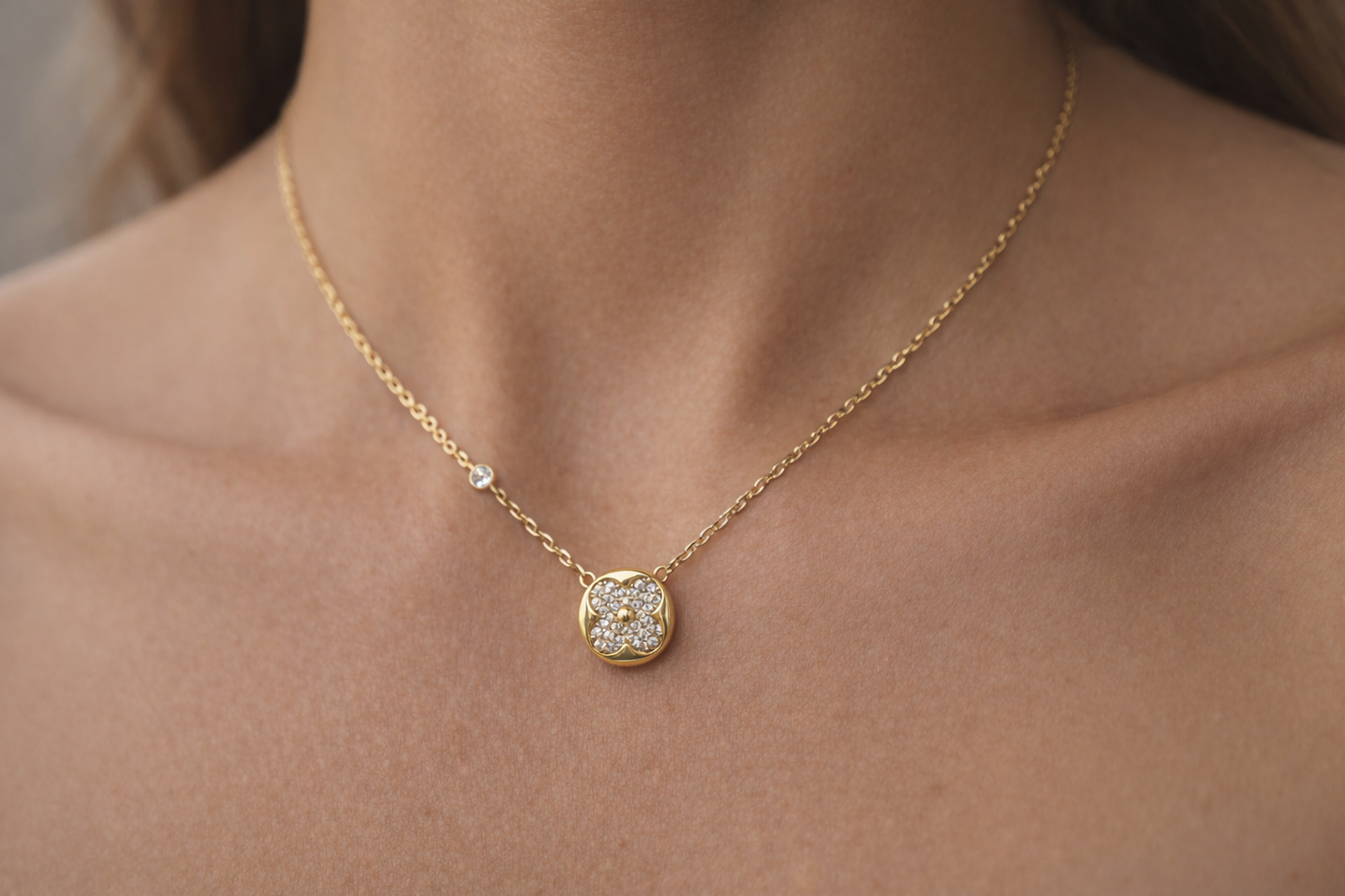 Luxury Gild Necklace - Pearl