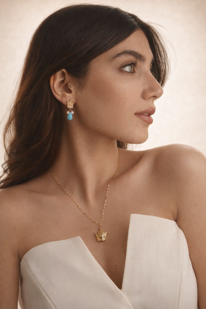 Crown Earrings
