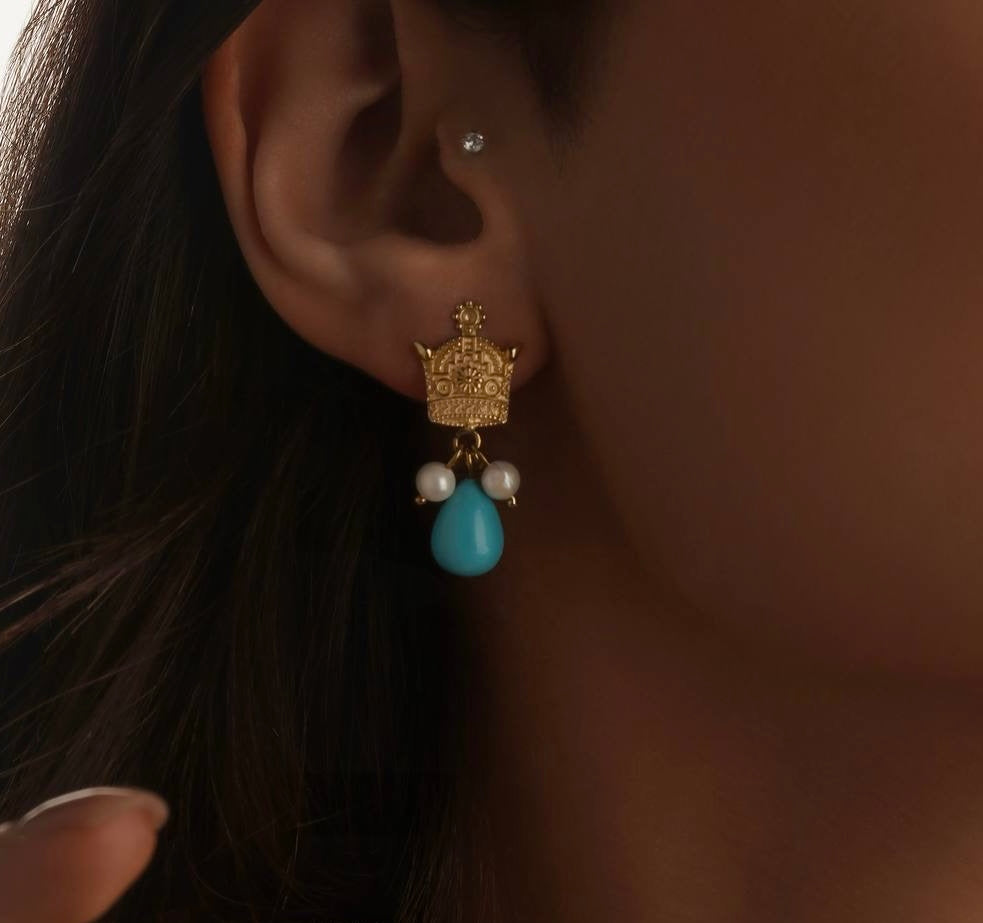 Crown Earrings