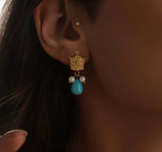 Crown Earrings