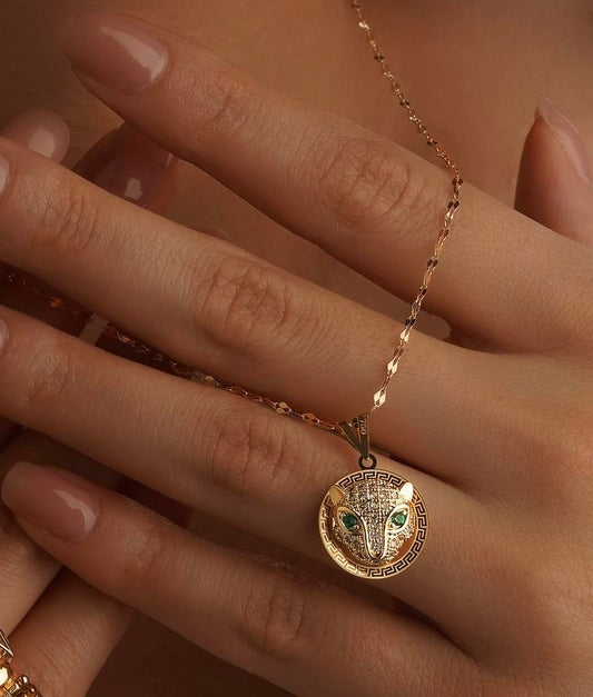 Mini Panther Gold Pendant