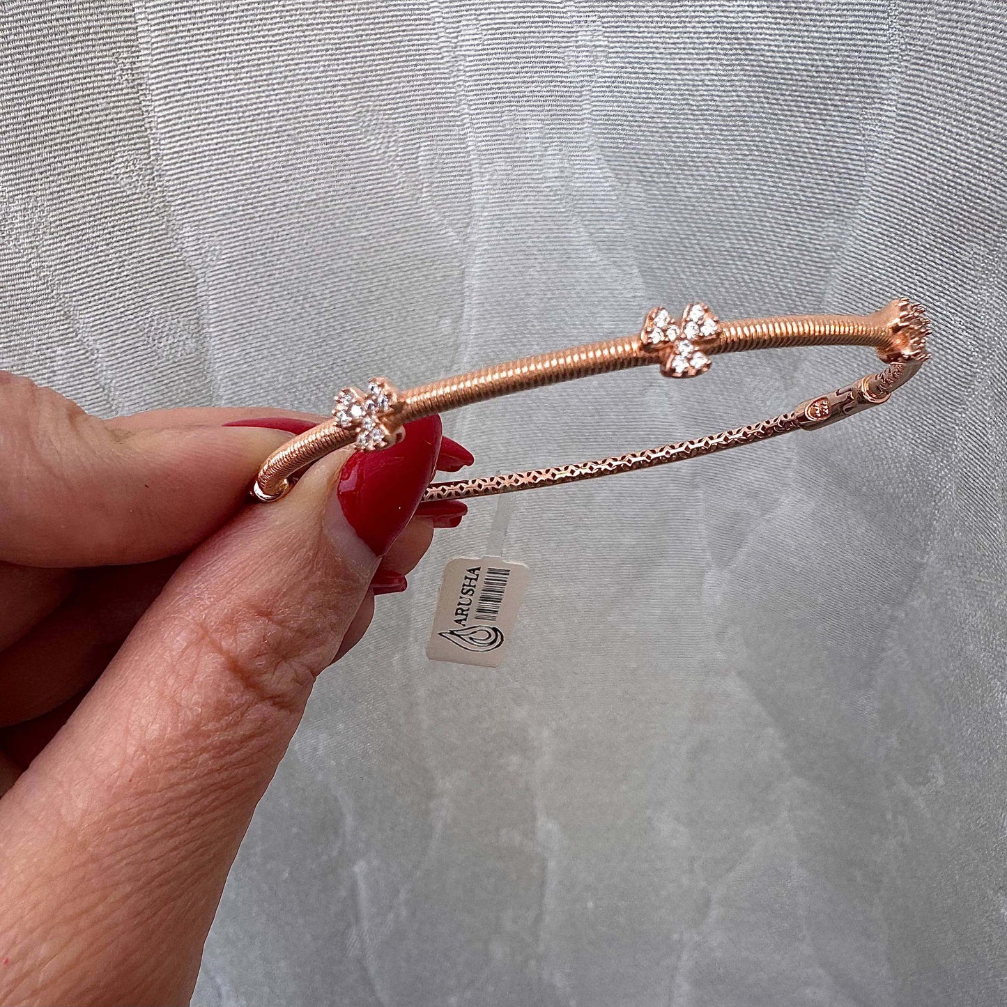 18K Aroosha Gold Bangles