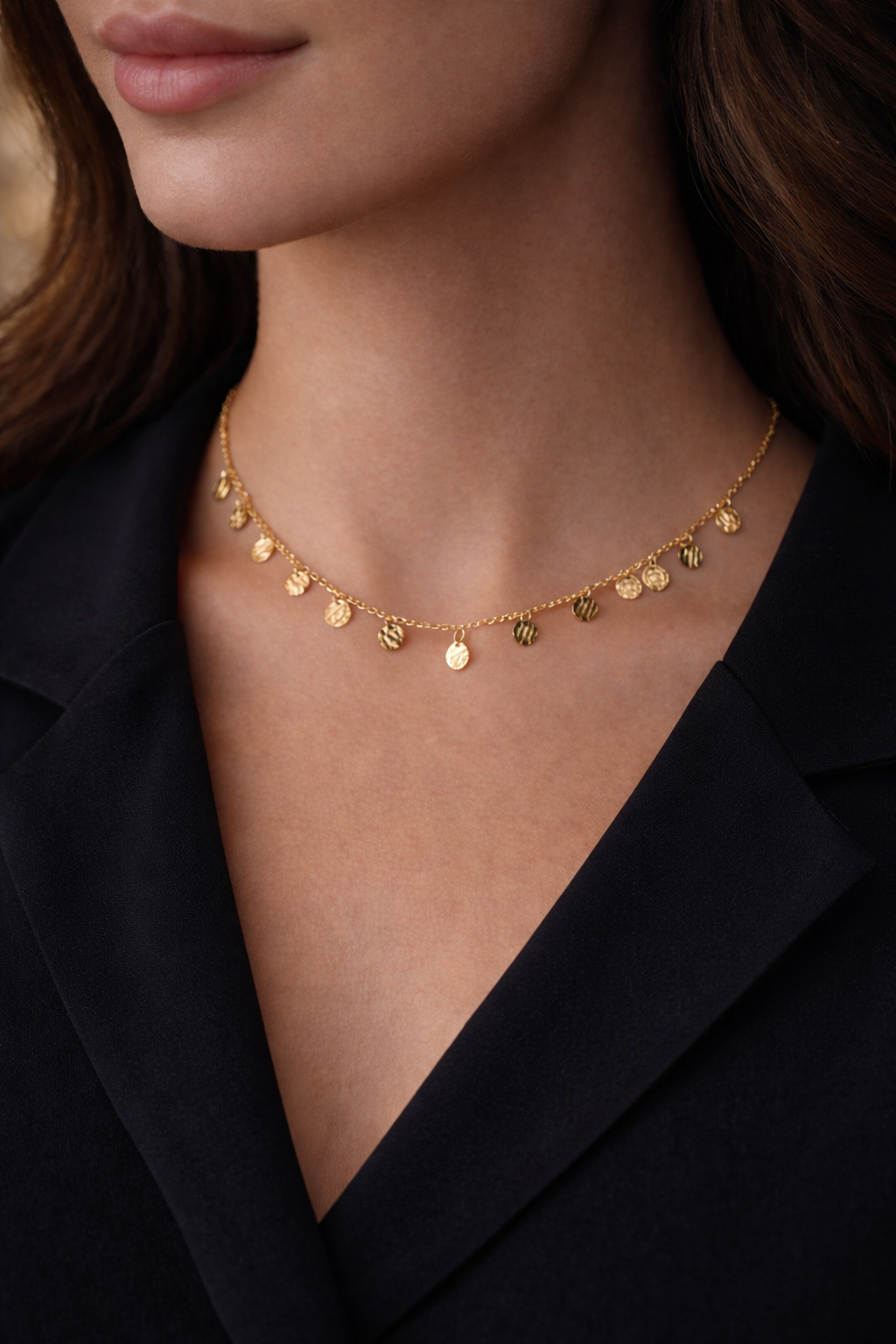 Charm of Gold Necklace