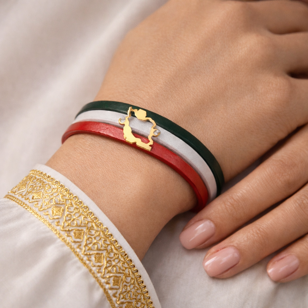 Iran Flag Bracelet