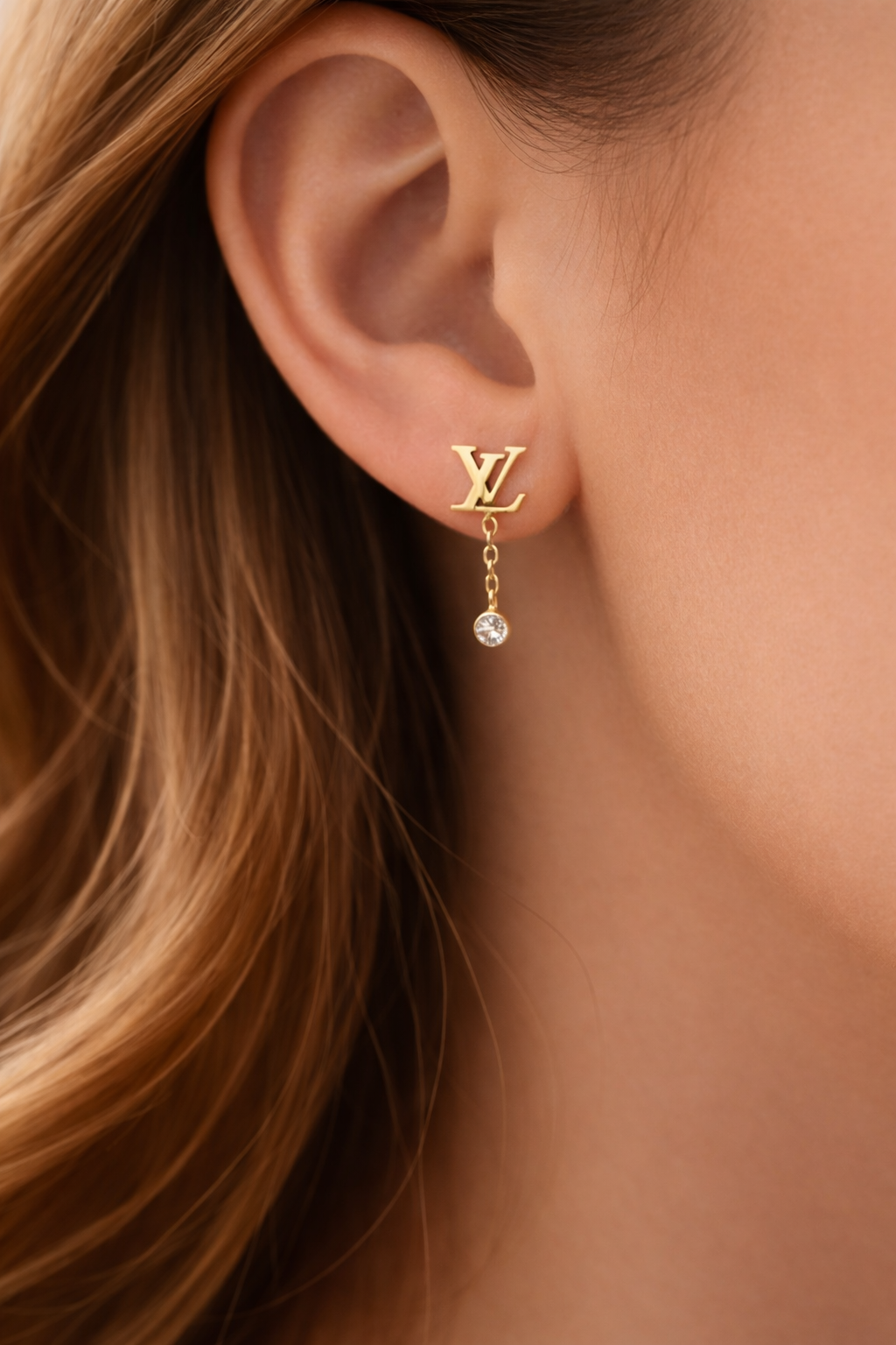LV Jewelled Earrings