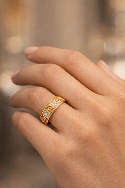 Love Jewelled Ring