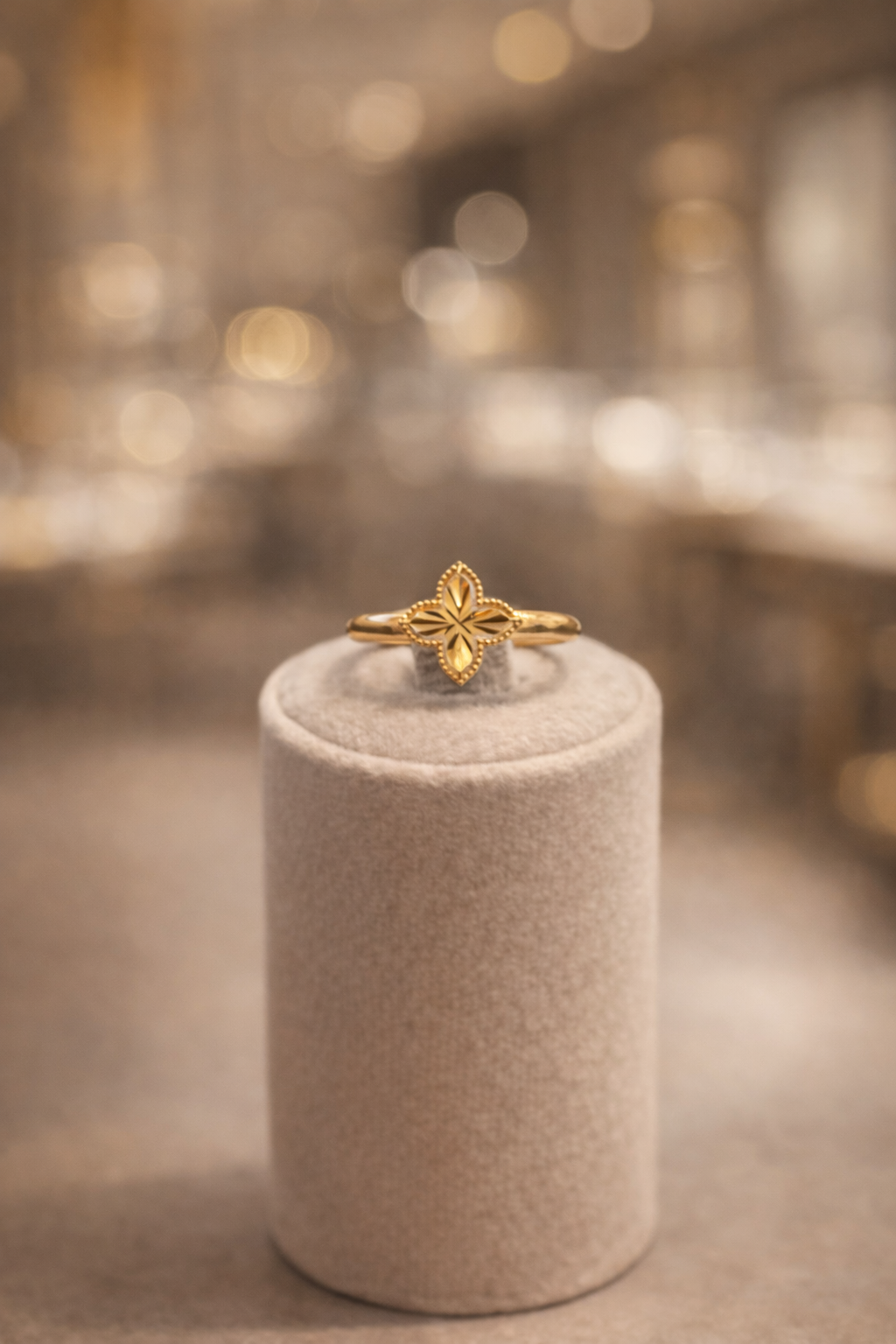 Minimal Roberto Gold Ring