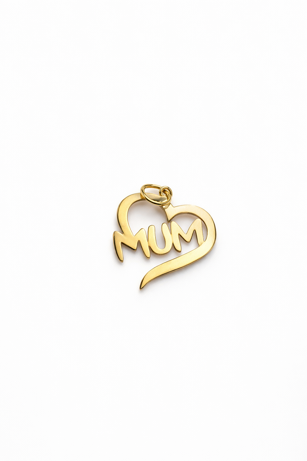 MOM Gold Pendant