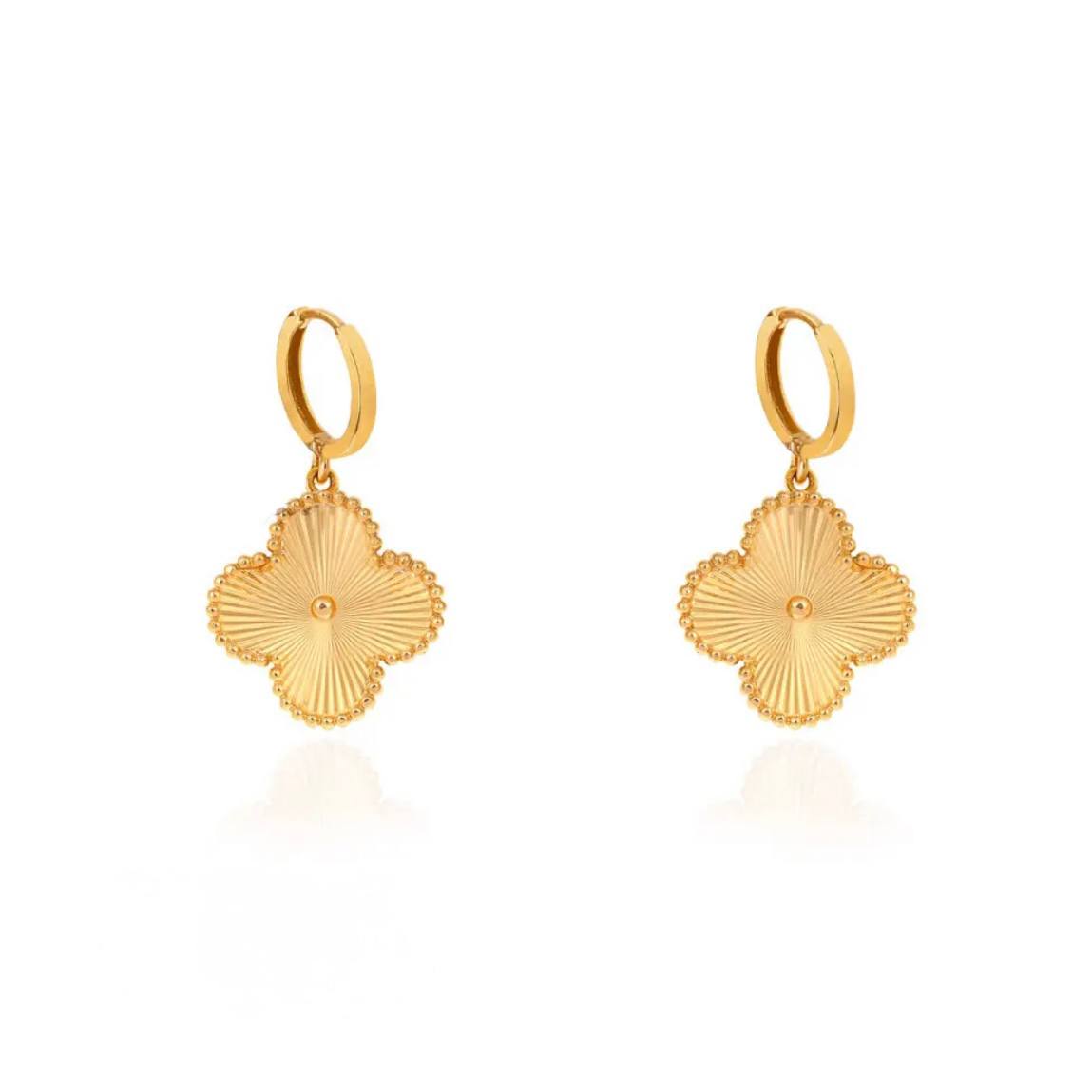 Vintage Gold Drop Earrings